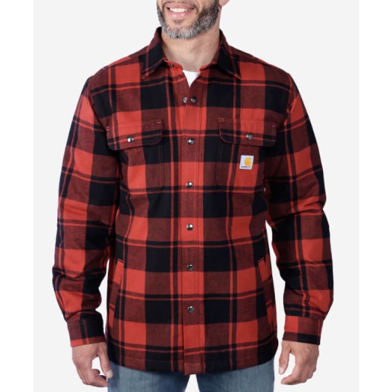 Carhartt - Flannel Sherpa Lined Skjorte Med Foer