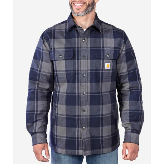 Carhartt - Flannel Sherpa Lined Skjorte Med Foer