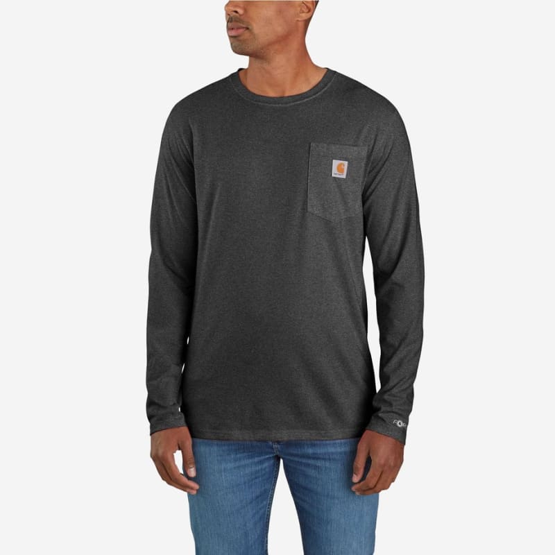 Carhartt Force Langærmet T-shirt Med Lomme