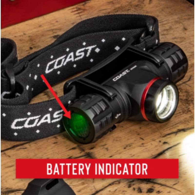 Coast Xph30r Genpladelig Pandelygte 1000 Lumen