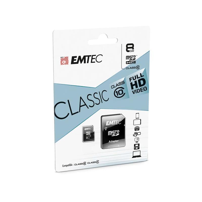 Emtech - Sd Kort Med 8gb