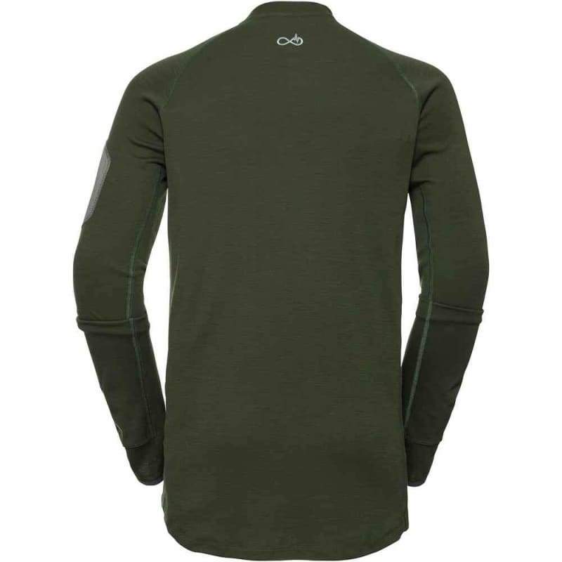 Merkel GEAR - Langærmet Crew Shirt 37.5 Merino, bag