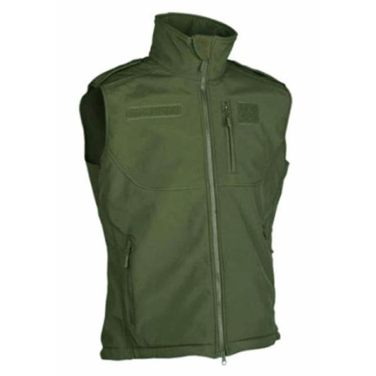 Mil-tec Soft-shell Vest - Olivenfarvet