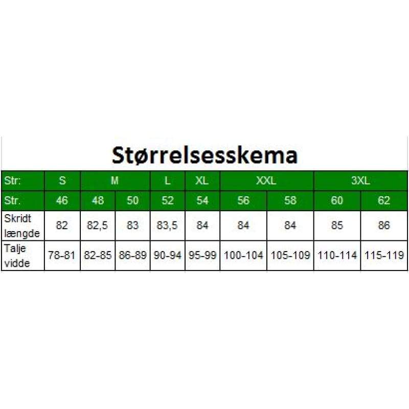 Parforce - Prestige Læderbukser str. guide