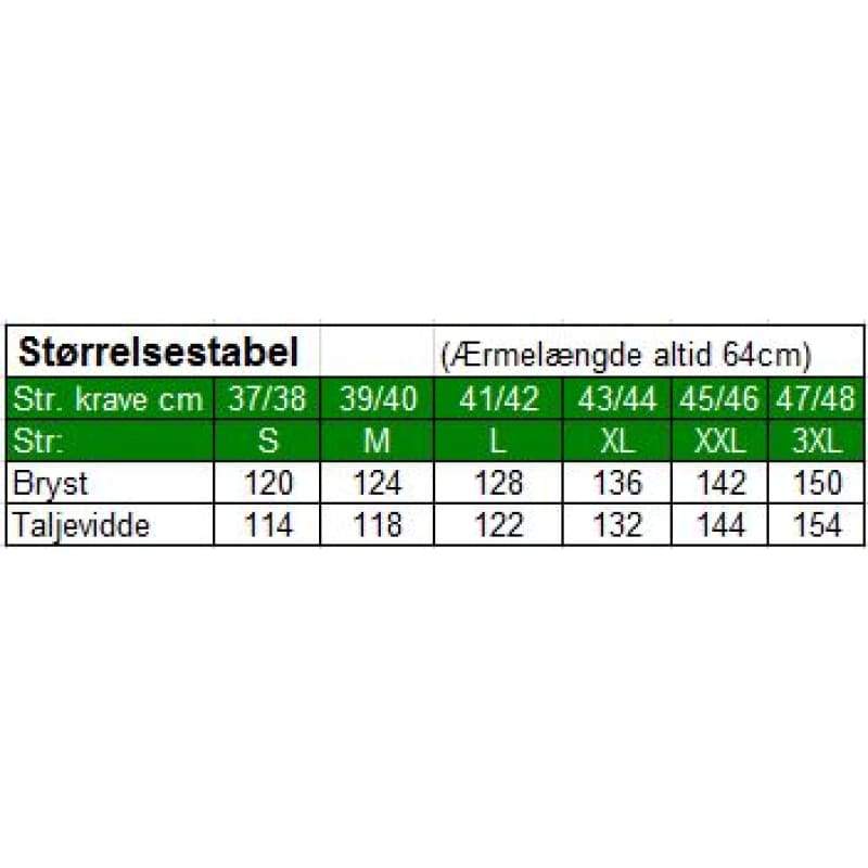 Parforce - Skjorte str. guide