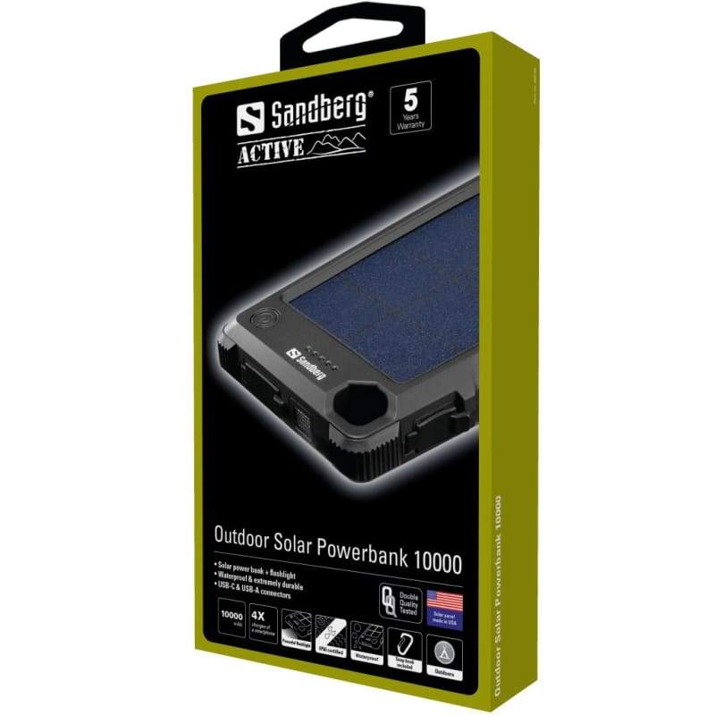 Sandberg Outdoor Solar Powerbank 10000 Mah