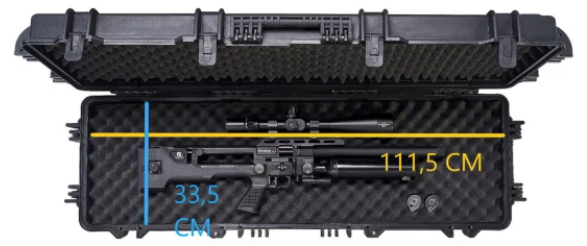 Reximex Våben kuffert med hjul