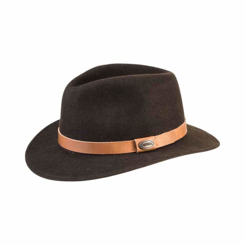 Merkel Gear - Klassik hat, mørkebrun
