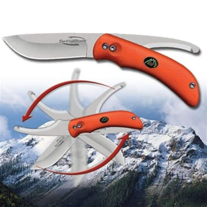 Outdoor Edge - Swingblade Jagtkniv, sort eller orange