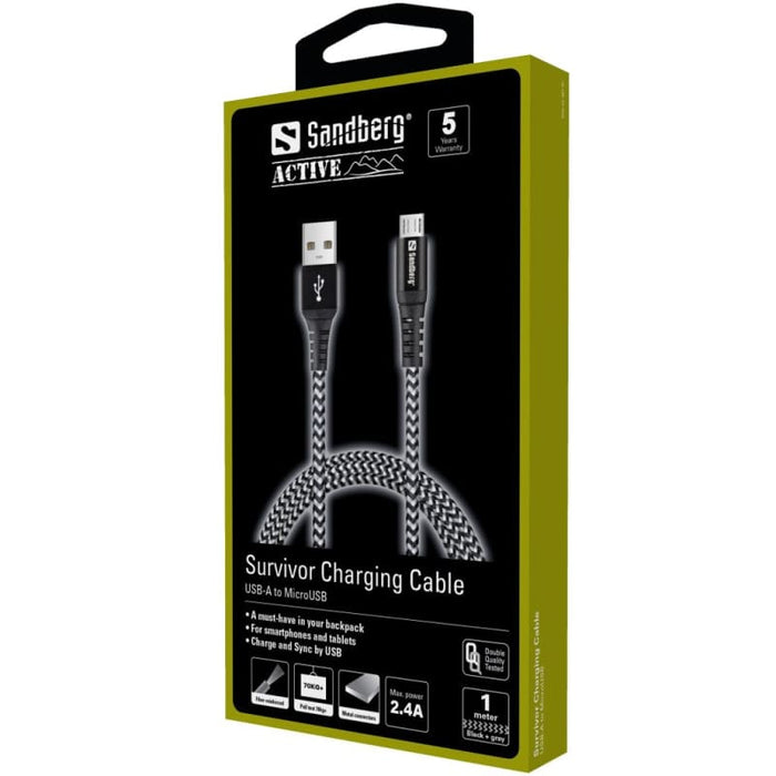 Sandberg Survivor Micro Usb Ladekabel